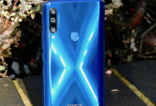 Honor 9X的背面是醒目的像素藝術作品
