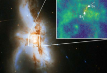 科學家發(fā)現巨大星系同時合并