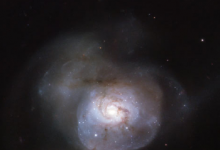 NASA ESA哈勃太空望遠鏡拍攝了旋渦星系NGC 34的美麗照片