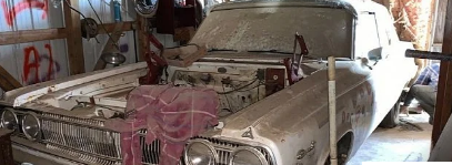 1965年道奇Coronet谷倉(cāng)發(fā)現(xiàn)是您不應(yīng)該道奇的汽車