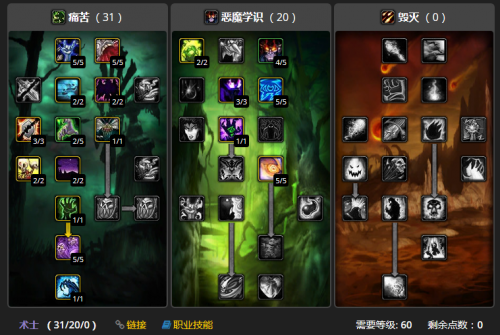 魔獸世界懷舊服術(shù)士全方位攻略 技能天賦加點推薦 術(shù)士快速練級攻略