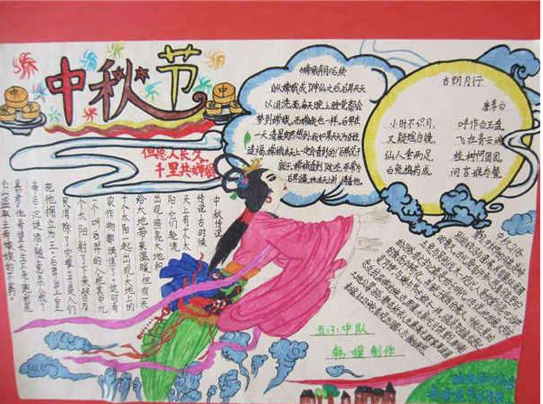 中秋國慶雙節(jié)手抄報(bào)圖片