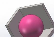 教你SolidWorks三維建模訓練第一百五十三空心長方體球