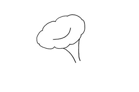 喇叭花彩色簡(jiǎn)筆畫(huà)的畫(huà)法2