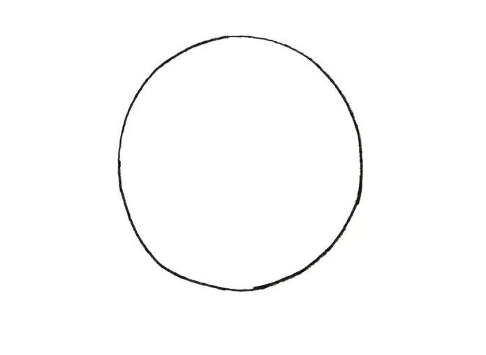 簡(jiǎn)單的獅子彩色簡(jiǎn)筆畫(huà)的畫(huà)法1