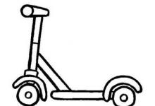 兒童滑板車簡(jiǎn)筆畫圖片大全