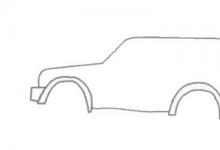 如何畫(huà)越野車簡(jiǎn)筆畫(huà)步驟