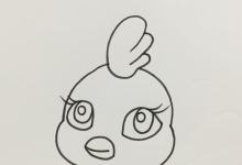 孔雀如何畫簡(jiǎn)單的筆畫？