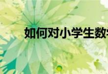 如何對小學(xué)生數(shù)學(xué)學(xué)習(xí)習(xí)慣進(jìn)行培養(yǎng)