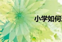 小學如何進行思想教育