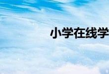 小學(xué)在線學(xué)習(xí)平臺(tái)有哪些？