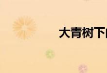 大青樹下的小學(xué)簡(jiǎn)筆畫