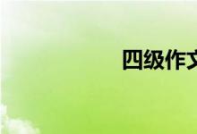 四級作文怎么評分？