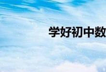 學好初中數(shù)學有什么經(jīng)驗？