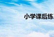 小學(xué)課后練習(xí)題庫操作技巧