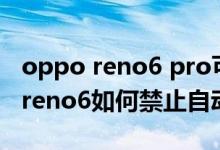 oppo reno6 pro可以升級12系統么（opporeno6如何禁止自動升級版本）