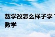 數(shù)學改怎么樣子學？下面方法讓我們一起愛上數(shù)學