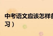 中考語文應(yīng)該怎樣備考（中考語文應(yīng)該如何學(xué)習(xí)）
