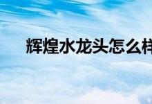 輝煌水龍頭怎么樣？卓越的水龍頭價格
