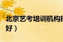 北京藝考培訓機構排行榜前十（哪家培訓機構好）