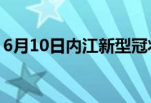 6月10日內江新型冠狀病毒肺炎疫情最新消息