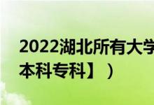 2022湖北所有大學排名（湖北有哪些大學【本科?？啤浚?class=