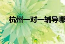 杭州一對一輔導哪家機構好（怎么選擇）