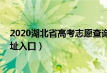 2020湖北省高考志愿查詢?nèi)肟冢ê?022高考志愿填報(bào)網(wǎng)址入口）