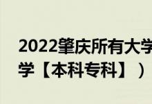 2022肇慶所有大學(xué)排名（廣東肇慶有哪些大學(xué)【本科?？啤浚?class=