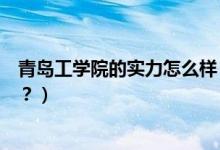 青島工學院的實力怎么樣（青島工學院怎么樣？評價高不高？）