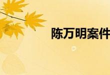 陳萬(wàn)明案件（陳萬(wàn)年教子）