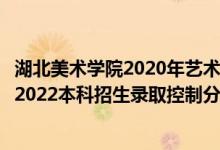 湖北美術(shù)學(xué)院2020年藝術(shù)類(lèi)本科錄取分?jǐn)?shù)線（湖北美術(shù)學(xué)院2022本科招生錄取控制分?jǐn)?shù)線是多少）