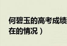 何碧玉的高考成績(jī)（14歲高考狀元何碧玉現(xiàn)在的情況）